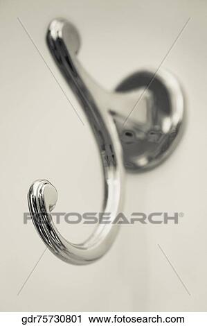 Close-up of a coat hook View Large Photo Image Stock Image - Close-up of a coat hook. Fotosearch