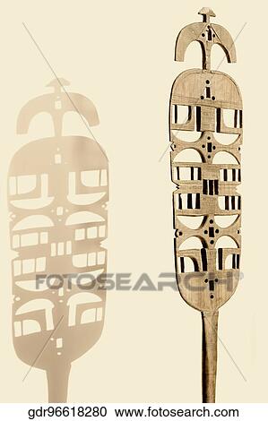 Stock Image - Close-up of a decorative sculpture. Fotosearch