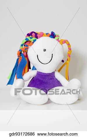 Stock Photograph - Close-up of a doll. Fotosearch
