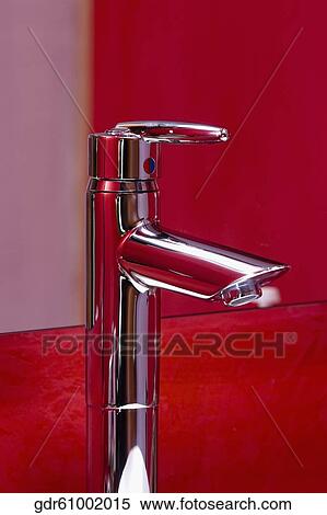 Stock Photography - Close-up of a faucet. Fotosearch