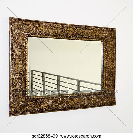 Close-up of a mirror View Large Photo Image Stock Photo - Close-up of a mirror. Fotosearch