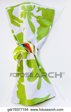 Close-up of a napkin View Large Photo Image Picture - Close-up of a napkin. Fotosearch