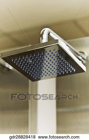 Close-up of a shower head View Large Photo Image Stock Photo - Close-up of a shower head. Fotosearch