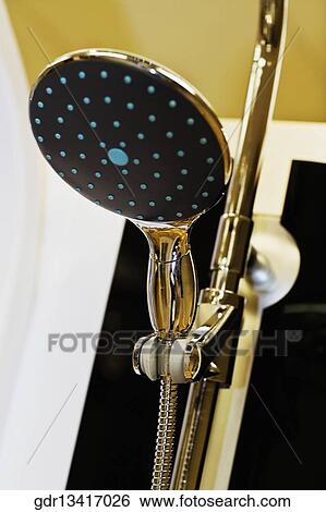 Close-up of a shower head View Large Photo Image Stock Photograph - Close-up of a shower head. Fotosearch