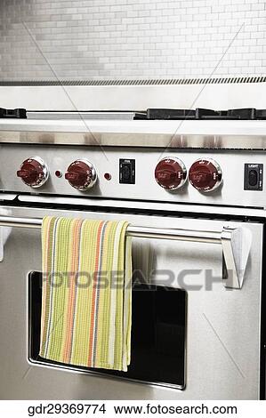 Picture - Close-up of a stove. Fotosearch