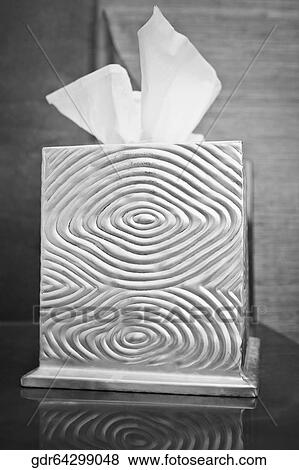 Close-up of a tissue paper in a box View Large Photo Image Stock Photo - Close-up of a tissue paper in a box. Fotosearch