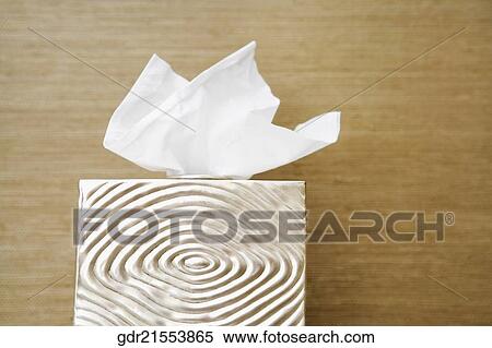 Close-up of a tissue paper in a box View Large Photo Image Stock Photography - Close-up of a tissue paper in a box. Fotosearch