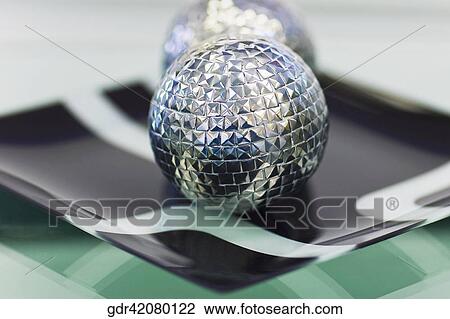 Close-up of decorative balls on a table View Large Photo Image Stock Image - Close-up of decorative balls on a table. Fotosearch