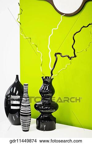 Close-up of showpieces on a table View Large Photo Image Picture - Close-up of showpieces on a table. Fotosearch