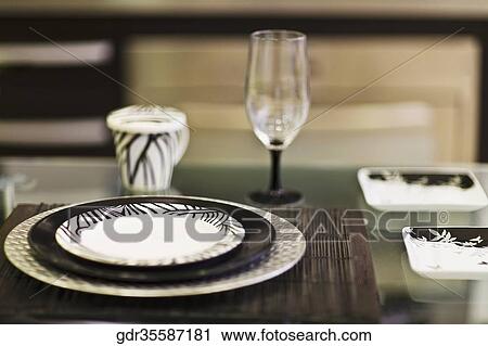 Close-up of tableware in the kitchen View Large Photo Image Stock Image - Close-up of tableware in the kitchen. Fotosearch