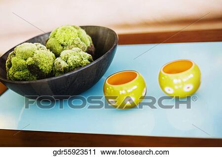 Close-up of two bowls View Large Photo Image Stock Image - Close-up of two bowls. Fotosearch