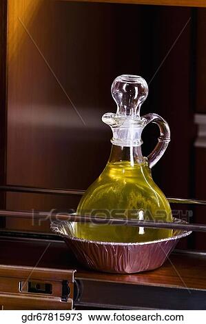 Cooking oil in a decanter View Large Photo Image Stock Image - Cooking oil in a decanter. Fotosearch