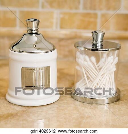 Cotton swabs in the bathroom View Large Photo Image Stock Image - Cotton swabs in the bathroom. Fotosearch