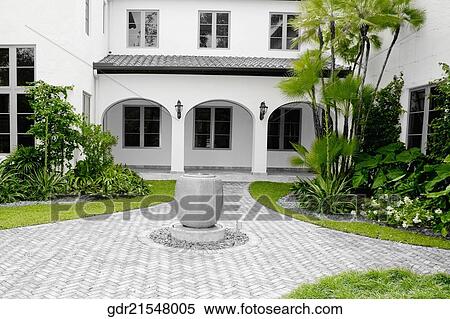 Facade of a house View Large Photo Image Stock Photography - Facade of a house. Fotosearch