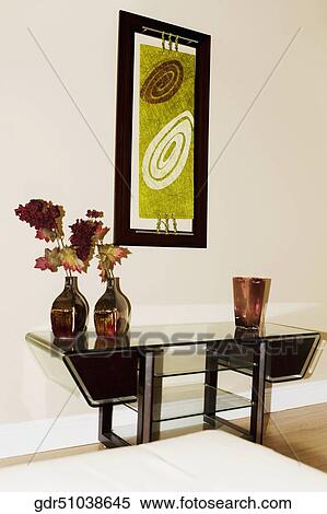 Flower vase on a chest View Large Photo Image Stock Photography - Flower vase on a chest. Fotosearch