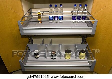 Foodstuffs in a drawer View Large Photo Image Stock Photography - Foodstuffs in a drawer. Fotosearch