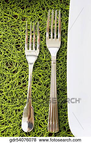 High angle view of a table setting View Large Photo Image Stock Photo - High angle view of a table setting. Fotosearch
