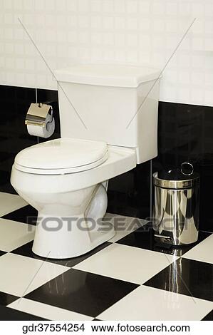 Picture - Interiors of a bathroom. Fotosearch