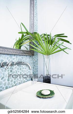 Picture - Interiors of a bathroom. Fotosearch