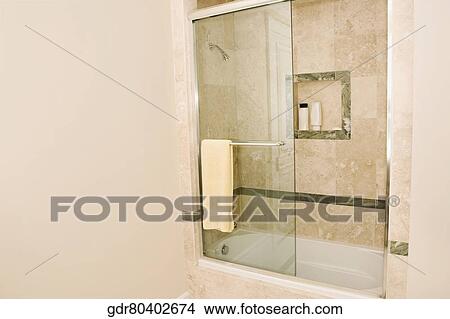 Interiors of a bathroom View Large Photo Image Picture - Interiors of a bathroom. Fotosearch