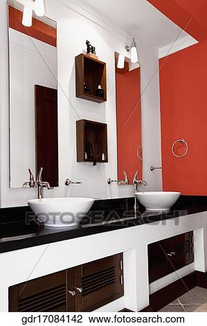 Interiors of a bathroom View Large Photo Image Stock Image - Interiors of a bathroom. Fotosearch