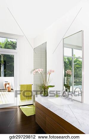 Interiors of a bathroom View Large Photo Image Stock Image - Interiors of a bathroom. Fotosearch