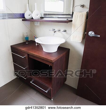 Interiors of a bathroom View Large Photo Image Stock Image - Interiors of a bathroom. Fotosearch