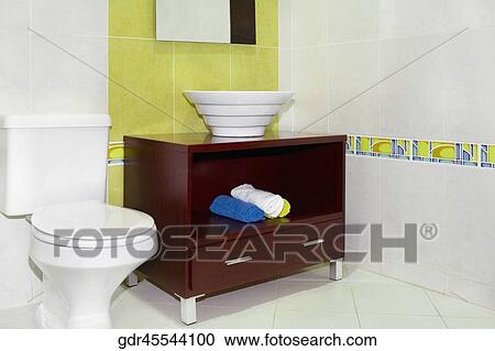 Interiors of a bathroom View Large Photo Image Stock Image - Interiors of a bathroom. Fotosearch