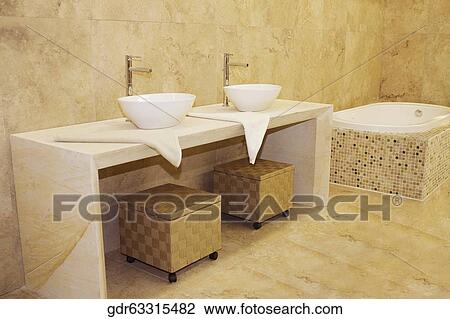 Interiors of a bathroom View Large Photo Image Stock Image - Interiors of a bathroom. Fotosearch
