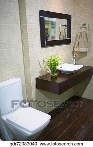 Interiors of a bathroom View Large Photo Image Stock Image - Interiors of a bathroom. Fotosearch