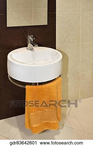 Interiors of a bathroom View Large Photo Image Stock Image - Interiors of a bathroom. Fotosearch
