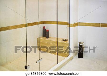 Interiors of a bathroom View Large Photo Image Stock Image - Interiors of a bathroom. Fotosearch