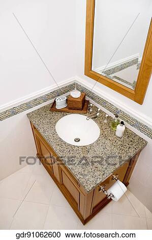 Interiors of a bathroom View Large Photo Image Stock Image - Interiors of a bathroom. Fotosearch