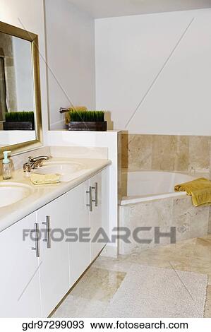 Interiors of a bathroom View Large Photo Image Stock Image - Interiors of a bathroom. Fotosearch