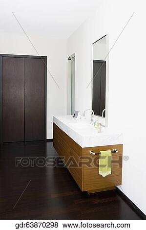 Interiors of a bathroom View Large Photo Image Stock Photo - Interiors of a bathroom. Fotosearch