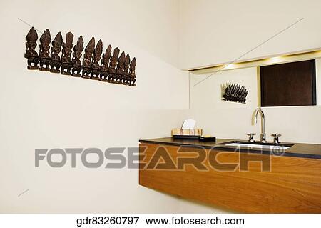 Interiors of a bathroom View Large Photo Image Stock Photo - Interiors of a bathroom. Fotosearch