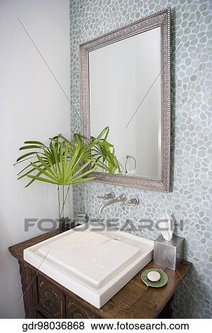 Interiors of a bathroom View Large Photo Image Stock Photo - Interiors of a bathroom. Fotosearch