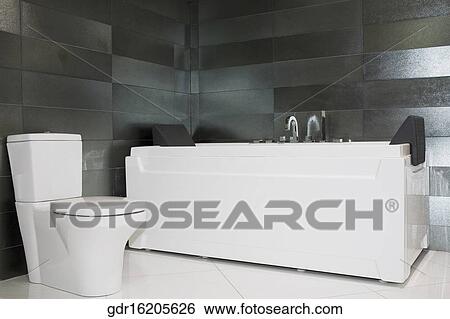 Interiors of a bathroom View Large Photo Image Stock Photograph - Interiors of a bathroom. Fotosearch
