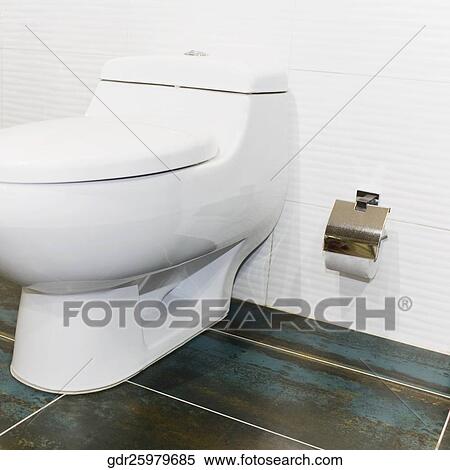 Stock Photography - Interiors of a bathroom. Fotosearch