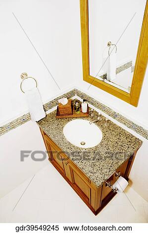 Stock Photography - Interiors of a bathroom. Fotosearch