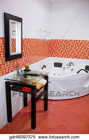 Interiors of a bathroom View Large Photo Image Stock Photography - Interiors of a bathroom. Fotosearch