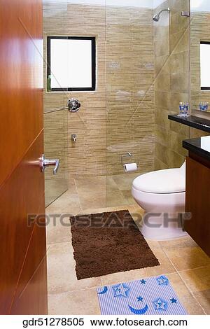 Stock Photography - Interiors of a bathroom. Fotosearch