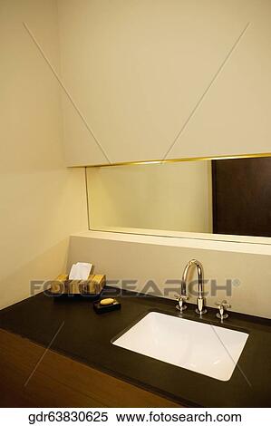 Stock Photography - Interiors of a bathroom. Fotosearch