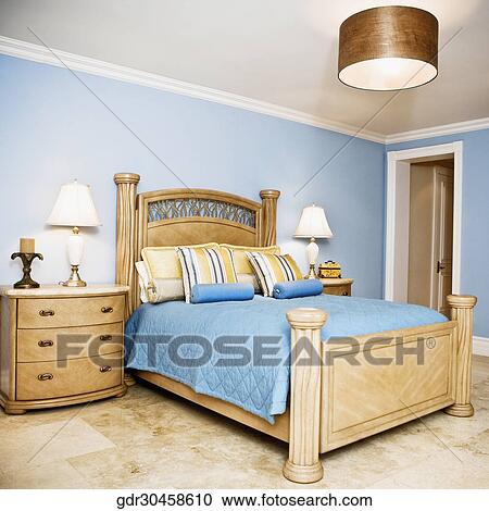 Interiors of a bedroom View Large Photo Image Stock Image - Interiors of a bedroom. Fotosearch