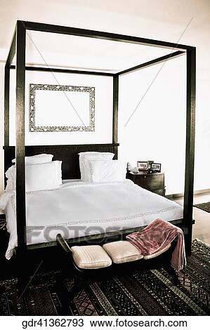 Interiors of a bedroom View Large Photo Image Stock Image - Interiors of a bedroom. Fotosearch