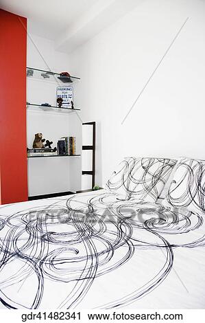 Interiors of a bedroom View Large Photo Image Stock Image - Interiors of a bedroom. Fotosearch
