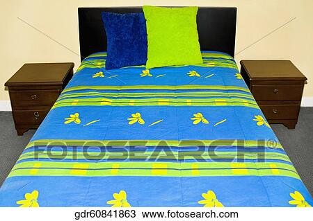 Interiors of a bedroom View Large Photo Image Stock Image - Interiors of a bedroom. Fotosearch