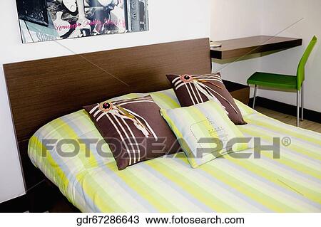 Interiors of a bedroom View Large Photo Image Stock Image - Interiors of a bedroom. Fotosearch