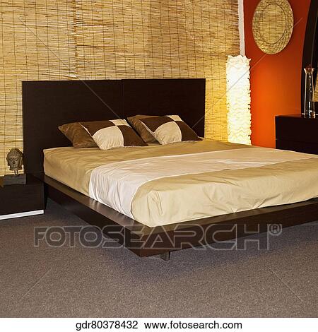 Interiors of a bedroom View Large Photo Image Stock Image - Interiors of a bedroom. Fotosearch