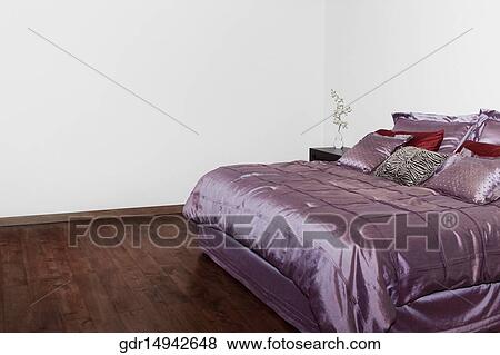 Interiors of a bedroom View Large Photo Image Stock Photo - Interiors of a bedroom. Fotosearch
